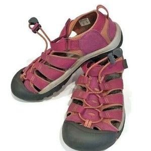 KEEN Women's Waterproof Sport Sandals Size 5 Pink Coral Hiking